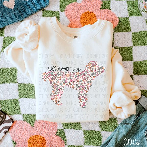 Dog Mom Floral 3 of 6 DTF