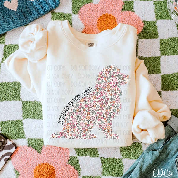 Dog Mom Floral 4 of 6 DTF