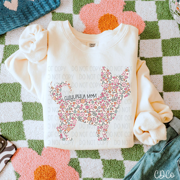 Dog Mom Floral 4 of 6 DTF