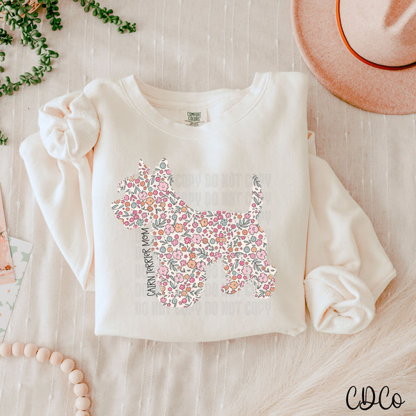 Dog Mom Floral 4 of 6 DTF