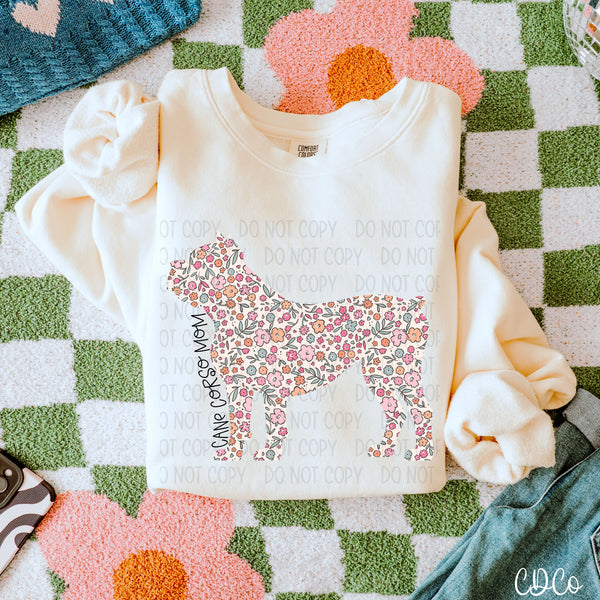 Dog Mom Floral 3 of 6 DTF