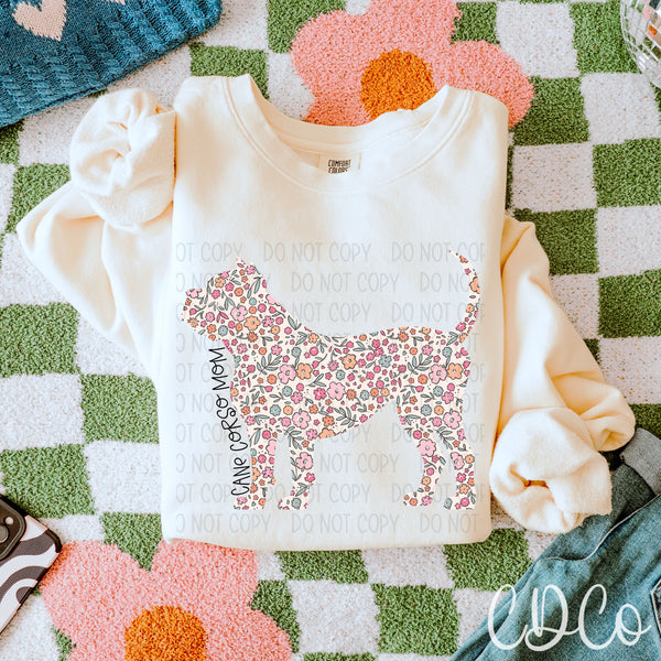 Dog Mom Floral 3 of 6 DTF