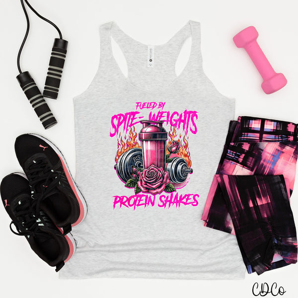 Fueled By Spite Weights Protein Shakes 5323 DTF