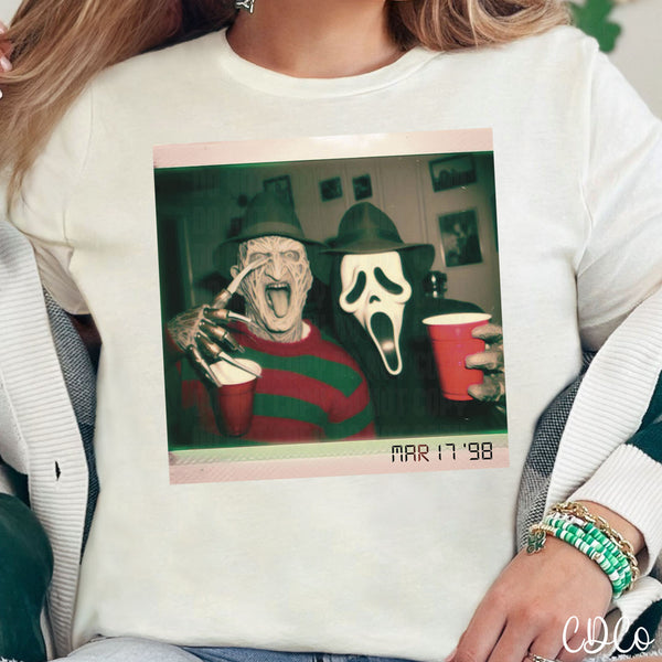 Horror St Pats Polaroid DTF