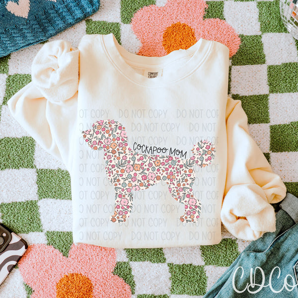 Dog Mom Floral 4 of 6 DTF