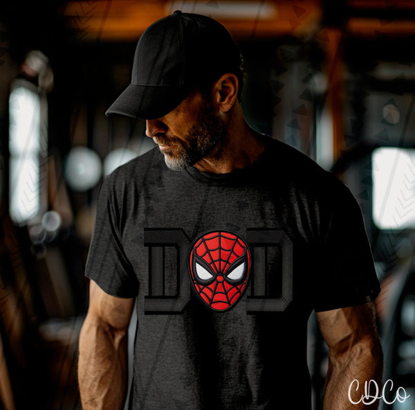 Dad Heroes Faux Embroidery (13 options) DTF