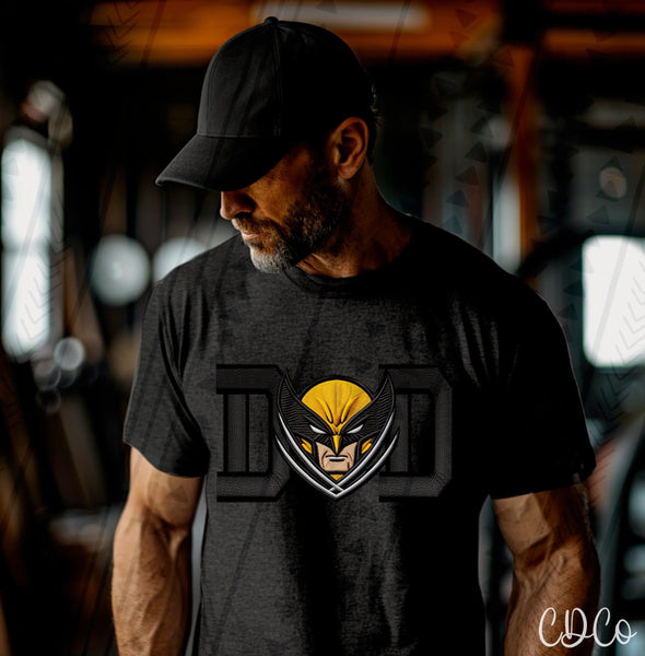 Dad Heroes Faux Embroidery (13 options) DTF