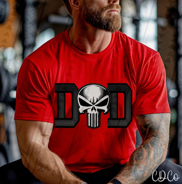 Dad Heroes Faux Embroidery (13 options) DTF