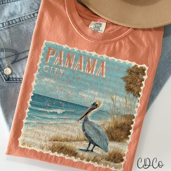 Vacation/Landforms/POI Destination Stamps Vintage 1 of 4 DTF