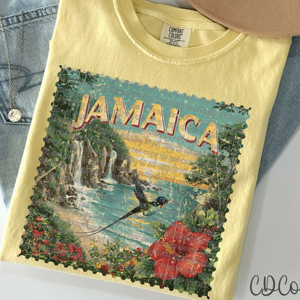 Vacation/Landforms/POI Destination Stamps Vintage 2 of 4 DTF