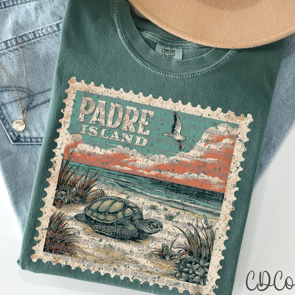 Vacation/Landforms/POI Destination Stamps Vintage 2 of 4 DTF