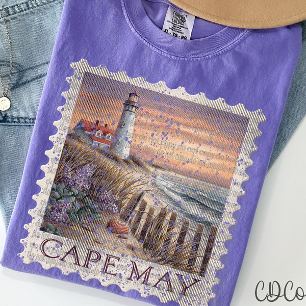 Vacation/Landforms/POI Destination Stamps Vintage 2 of 4 DTF