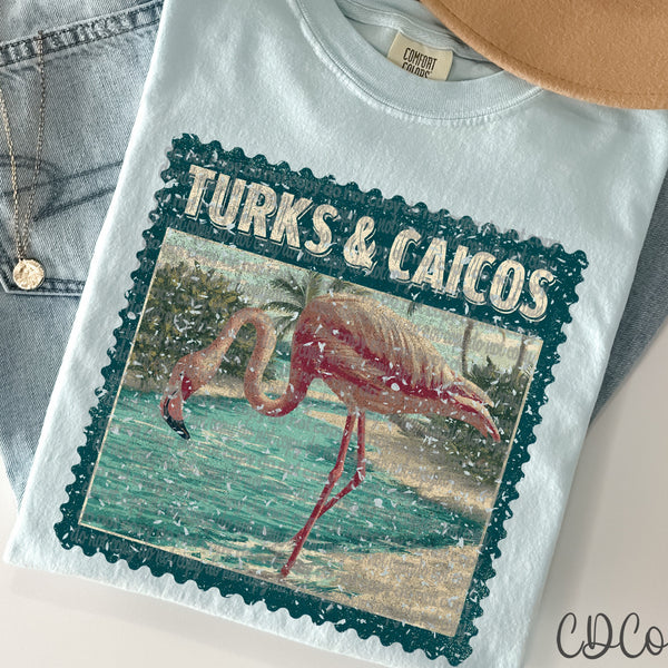 Vacation/Landforms/POI Destination Stamps Vintage 2 of 4 DTF