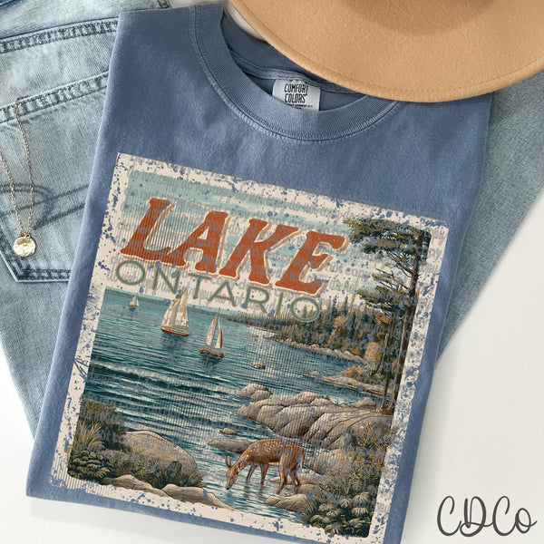 Vacation/Landforms/POI Destination Stamps Vintage 2 of 4 DTF