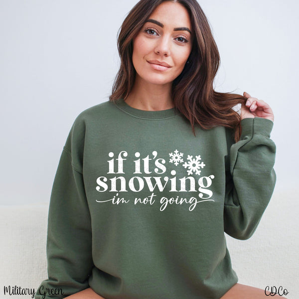 If It's Snowing I'm Not Going (325°)
