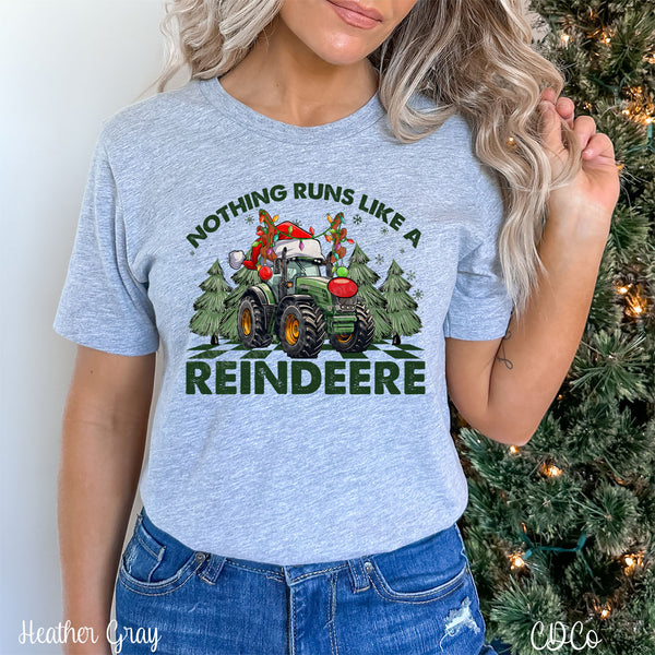 Green Nothing Runs DTF