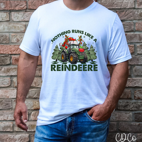 Green Nothing Runs DTF