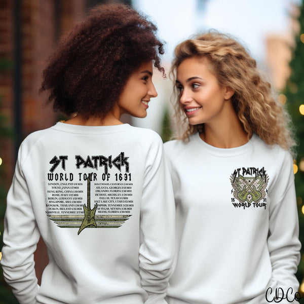 St Patrick World Tour DTF (POCKET INCLUDED)