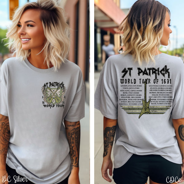 St Patrick World Tour DTF (POCKET INCLUDED)