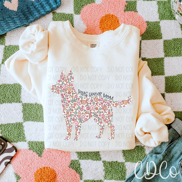 Dog Mom Floral 3 of 6 DTF