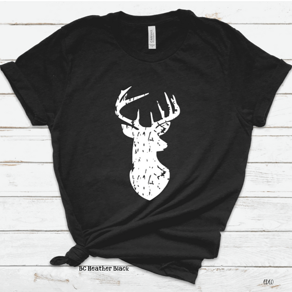 Distressed Deer - White (325°)