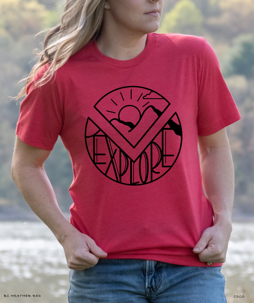 Explore Circle - Black (325°)