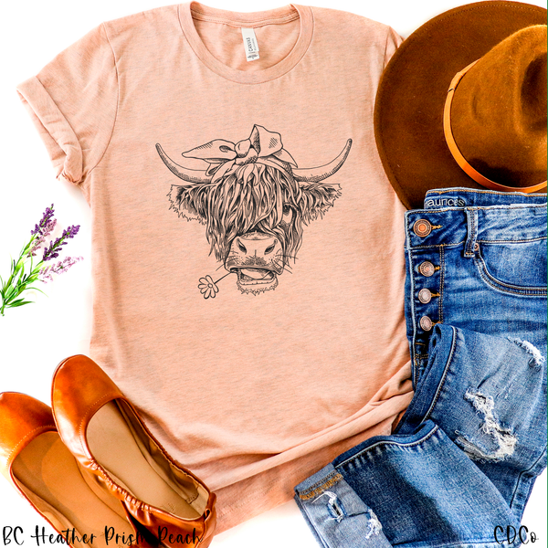 Highland Cow - Adult (325°) - Chase Design Co.