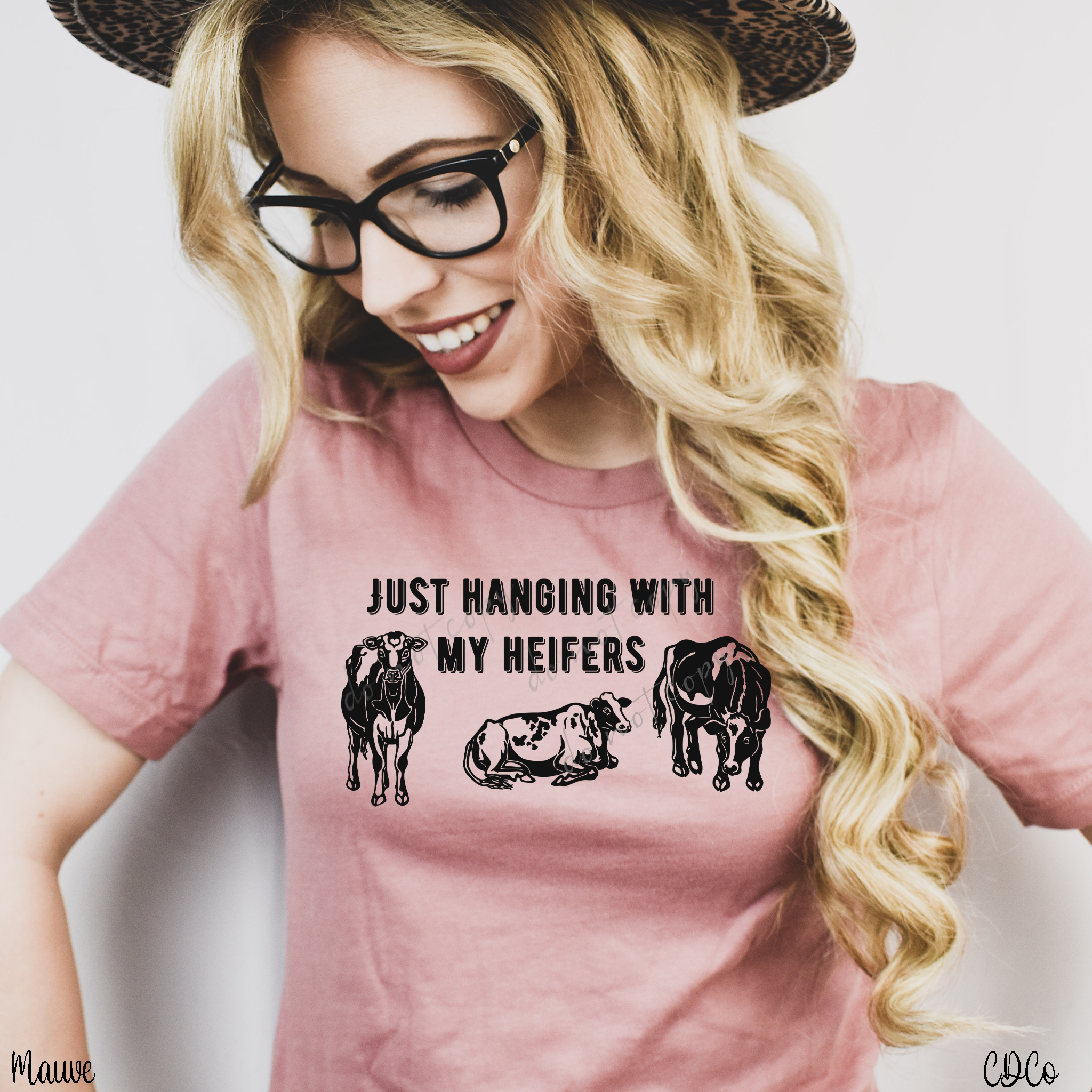 Hanging with my 2024 heifers