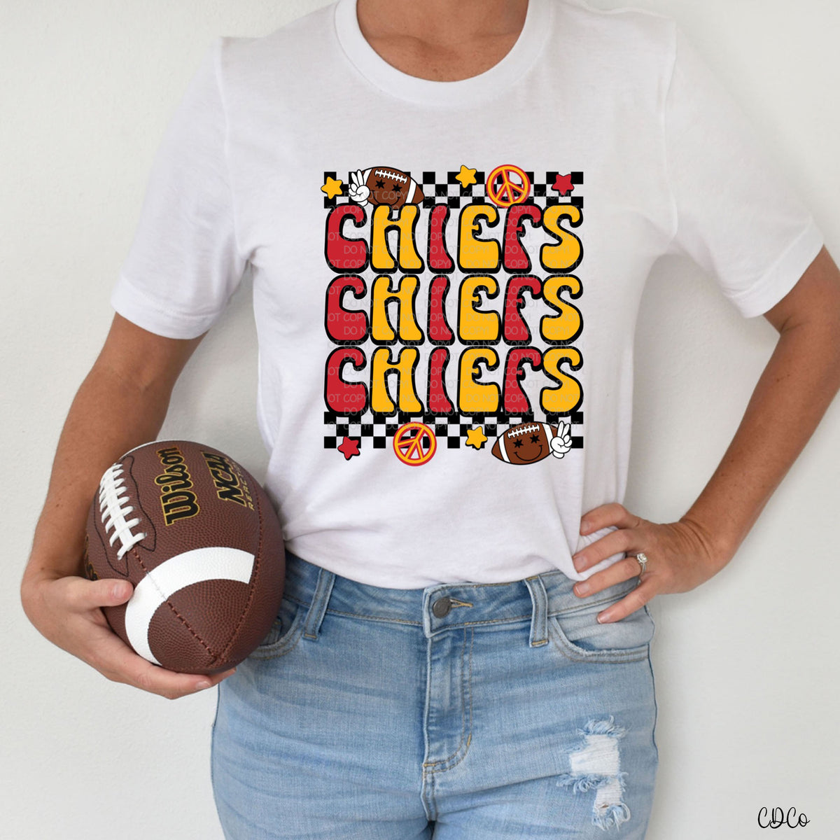 KC Stacked Groovy DTF Chase Design Co.