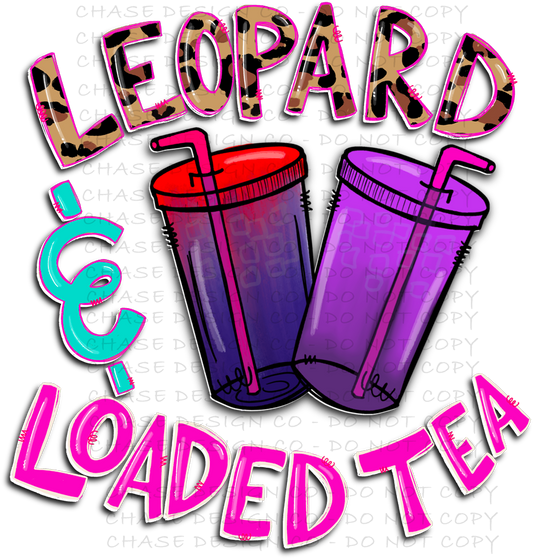 Leopard & Loaded Tea SUBLIMATION (400°)