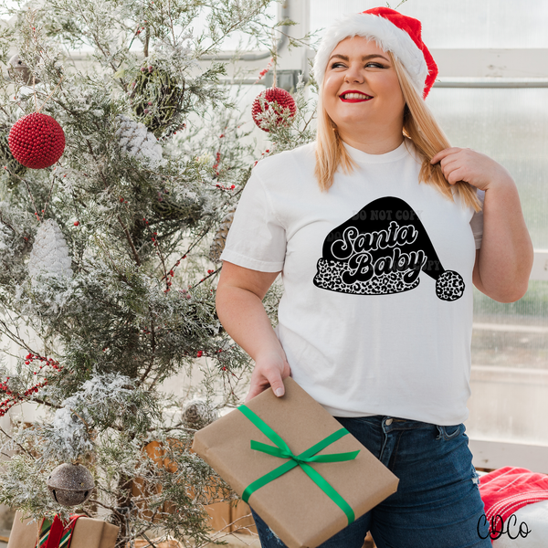 Santa Baby Leopard Hat *semi-exclusive* (325°)
