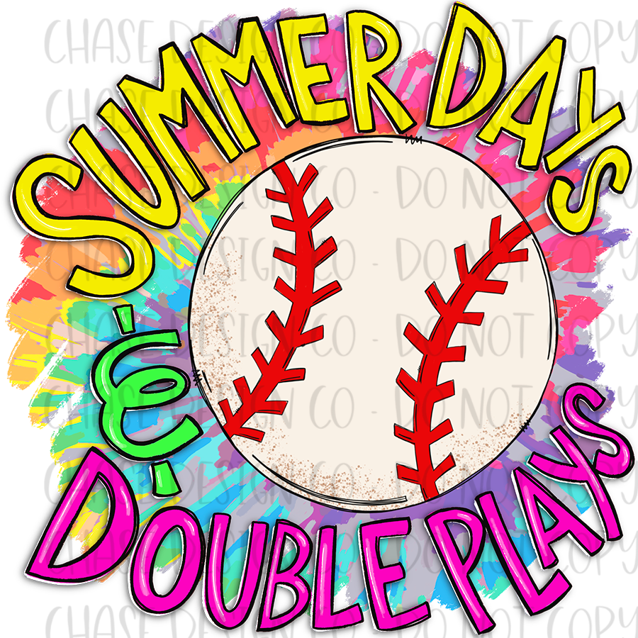 Summer Baseball and Tie Dye Specials