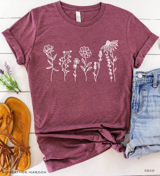 Wildflowers - White (325°)