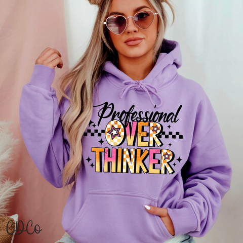Professional Over Thinker Full Color DTF