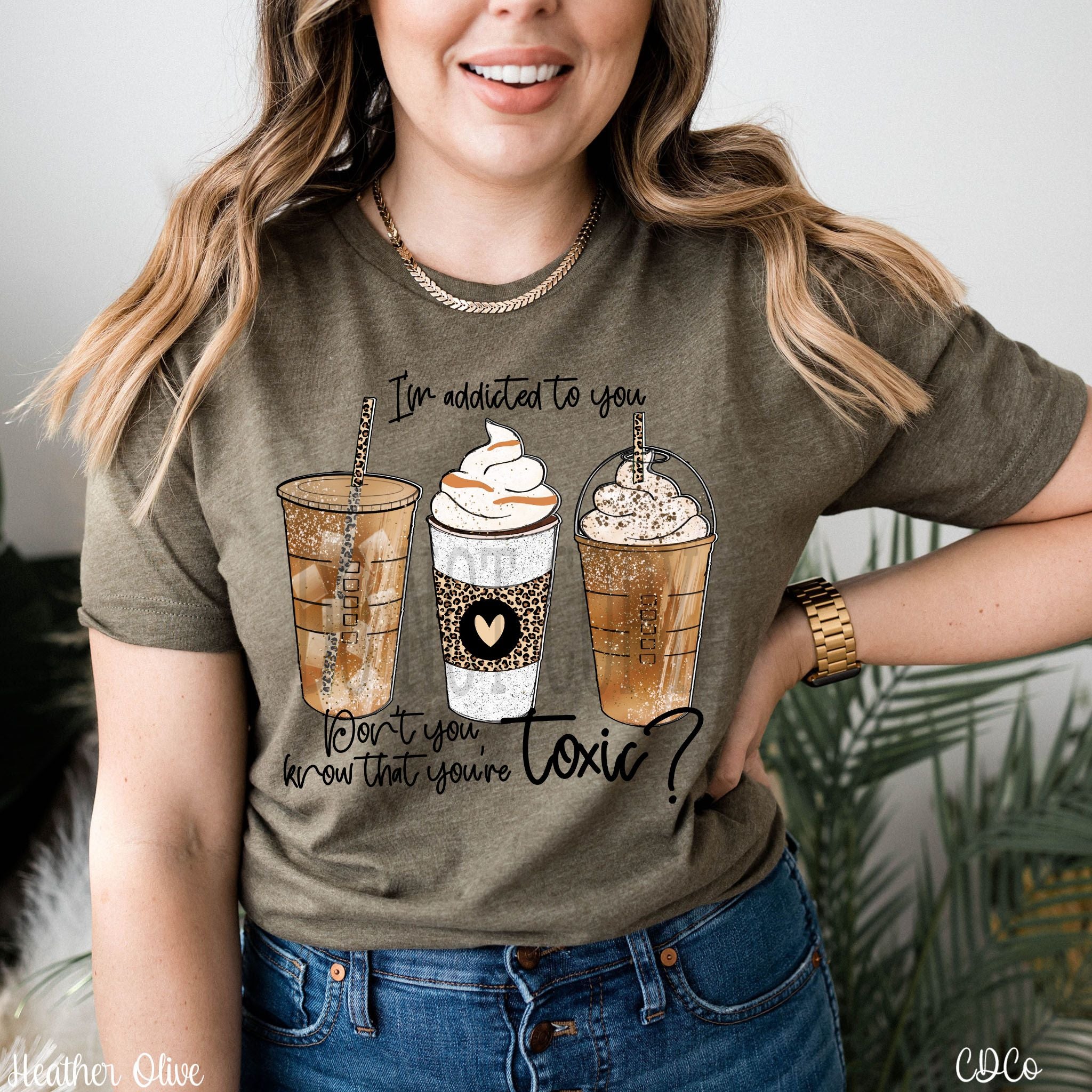 I'm Addicted To You Coffee DTF