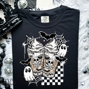 Coffee With Ghosts DTF