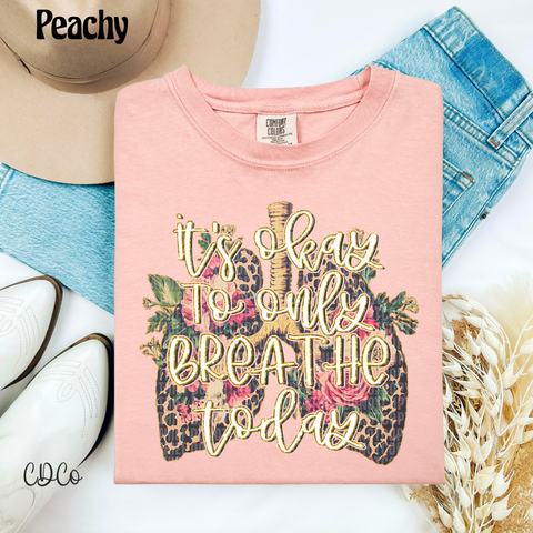 It's Okay To Only Breathe  4285 DTF