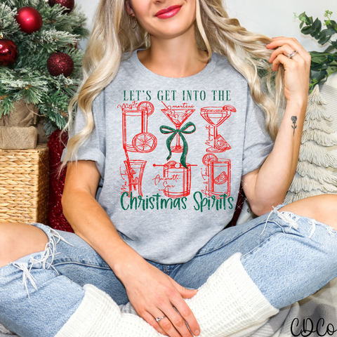 Let's Get Into The Christmas Spirit - 7622 DTF