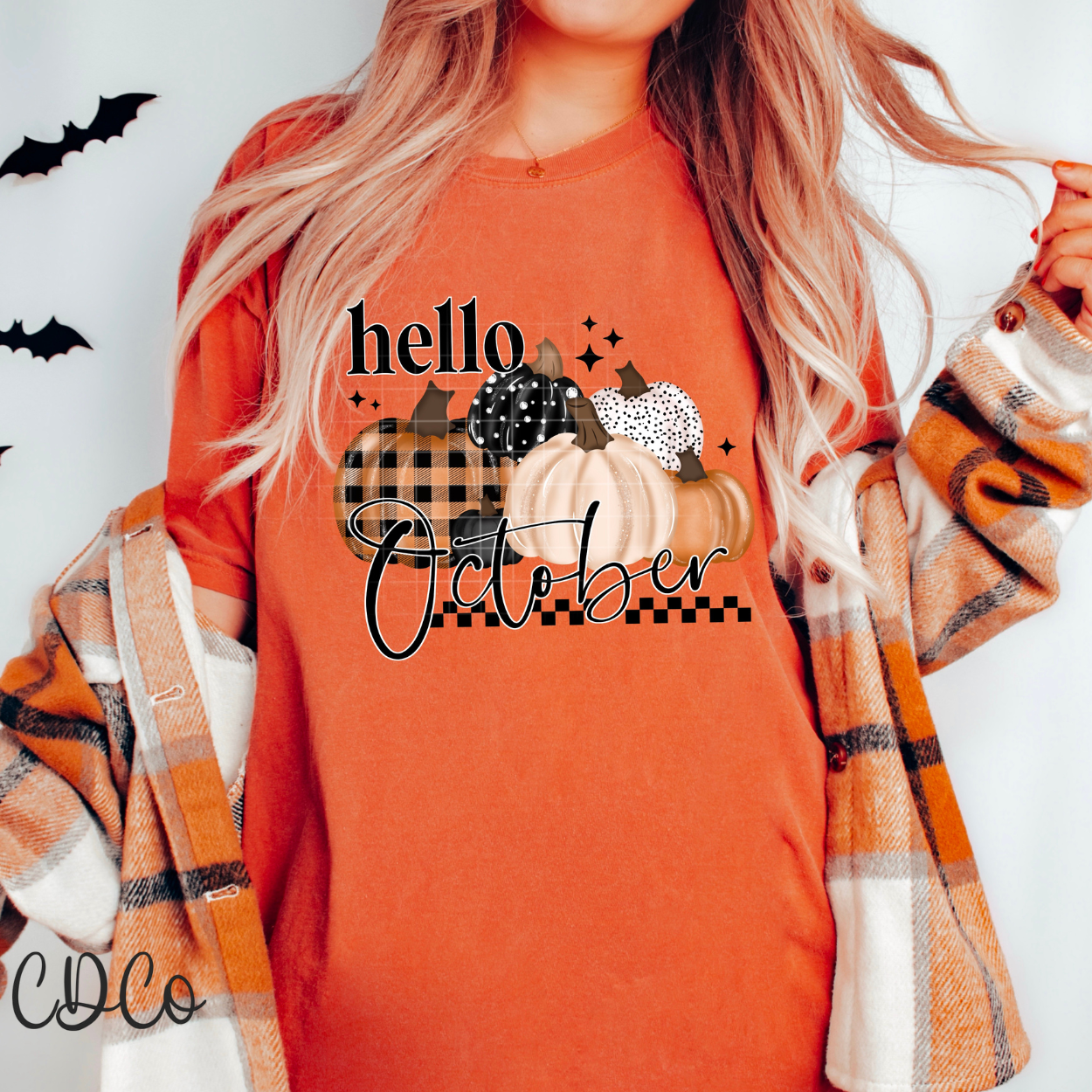 Hello October 4916 DTF