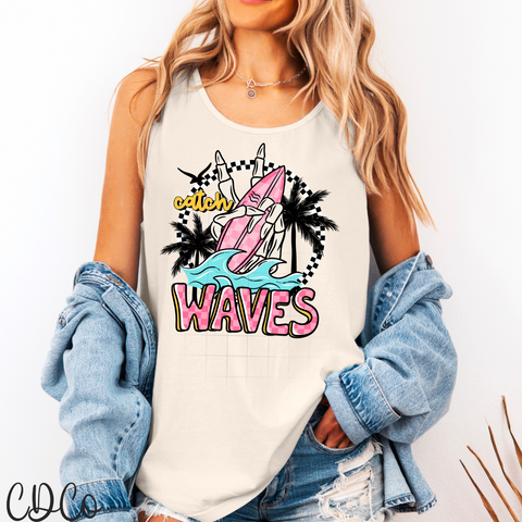 Catch Waves 4599 DTF