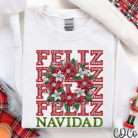 Feliz Navidad DTF