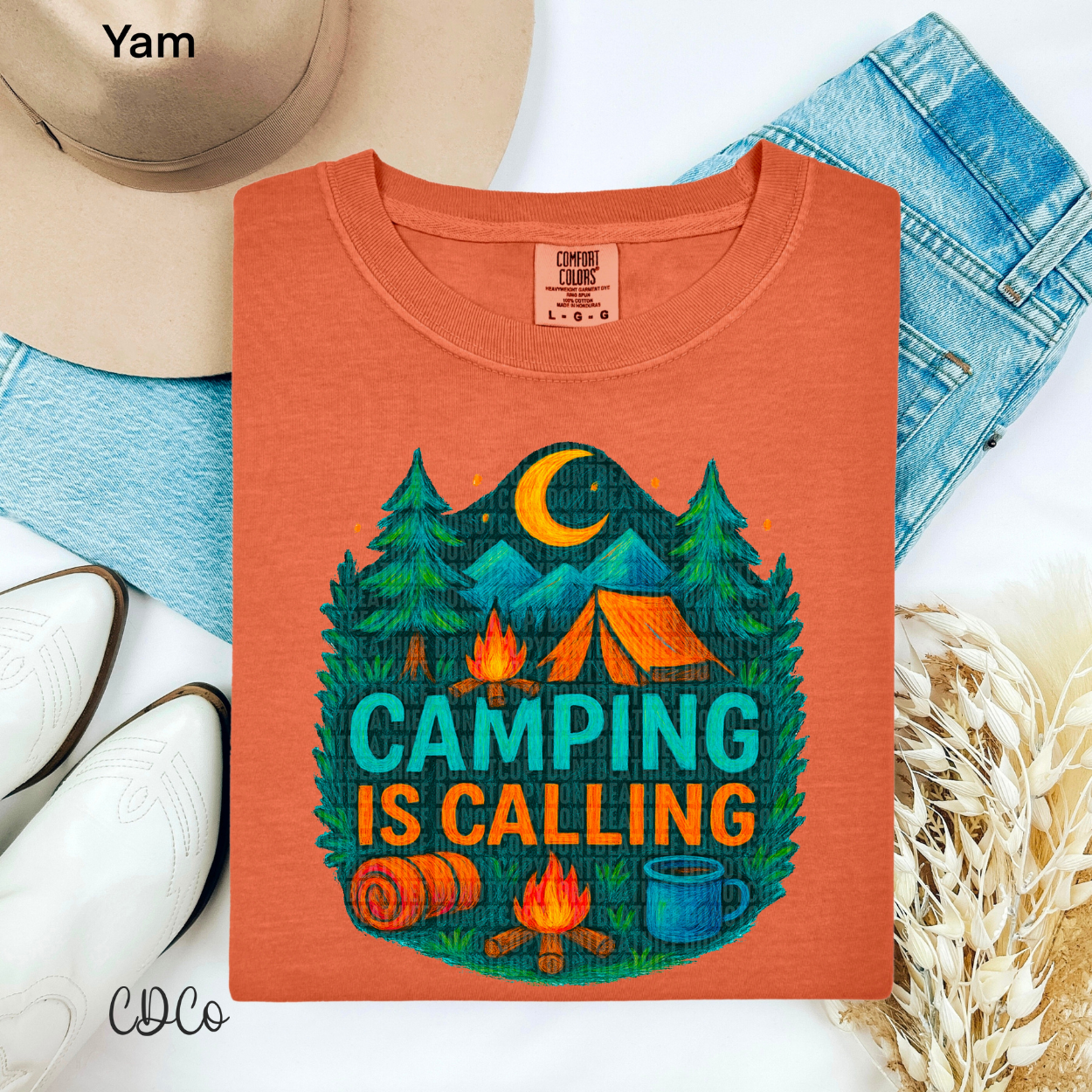 Camping Is Calling 4287 DTF