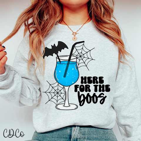 Here For The Boos 4976 DTF