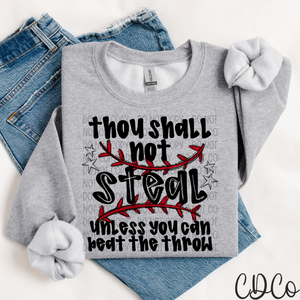 Thou Shall Not Steal Baseball 4061 DTF