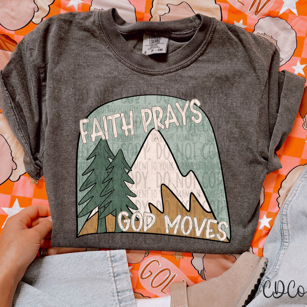 Mountains Move Faith DTF