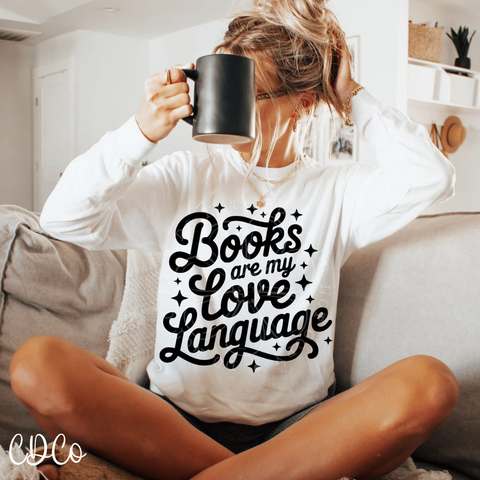 Books Are My Love Language - 7097 DTF