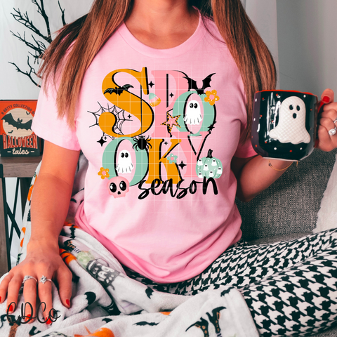 Spooky Season Split Pastel 4896 DTF