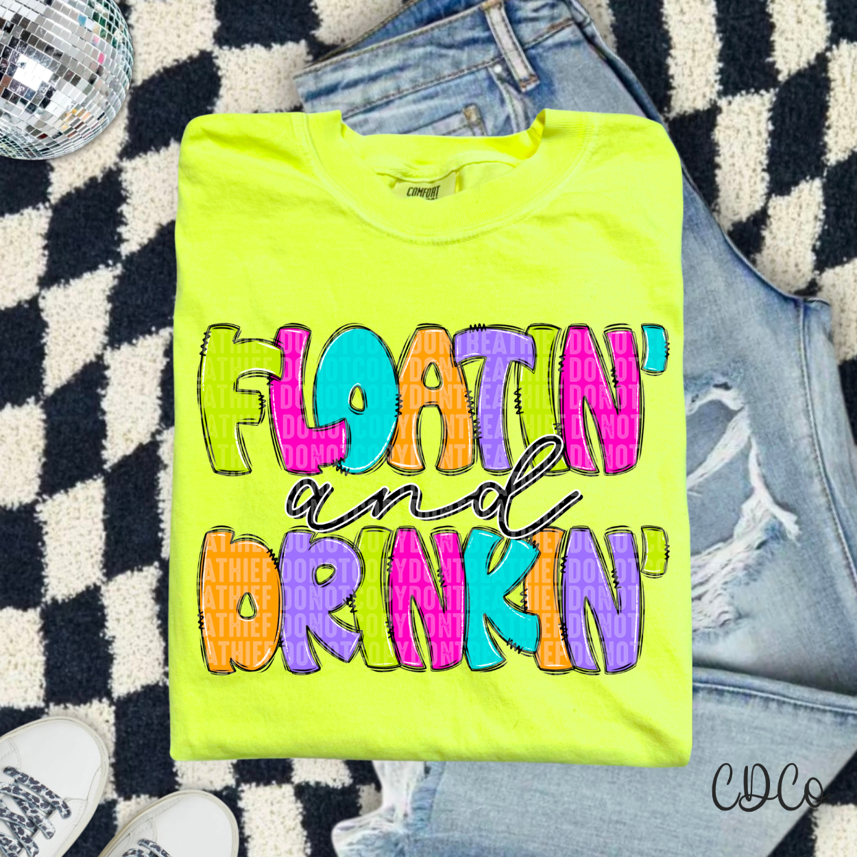 Floatin And Drinkin 7040 DTF