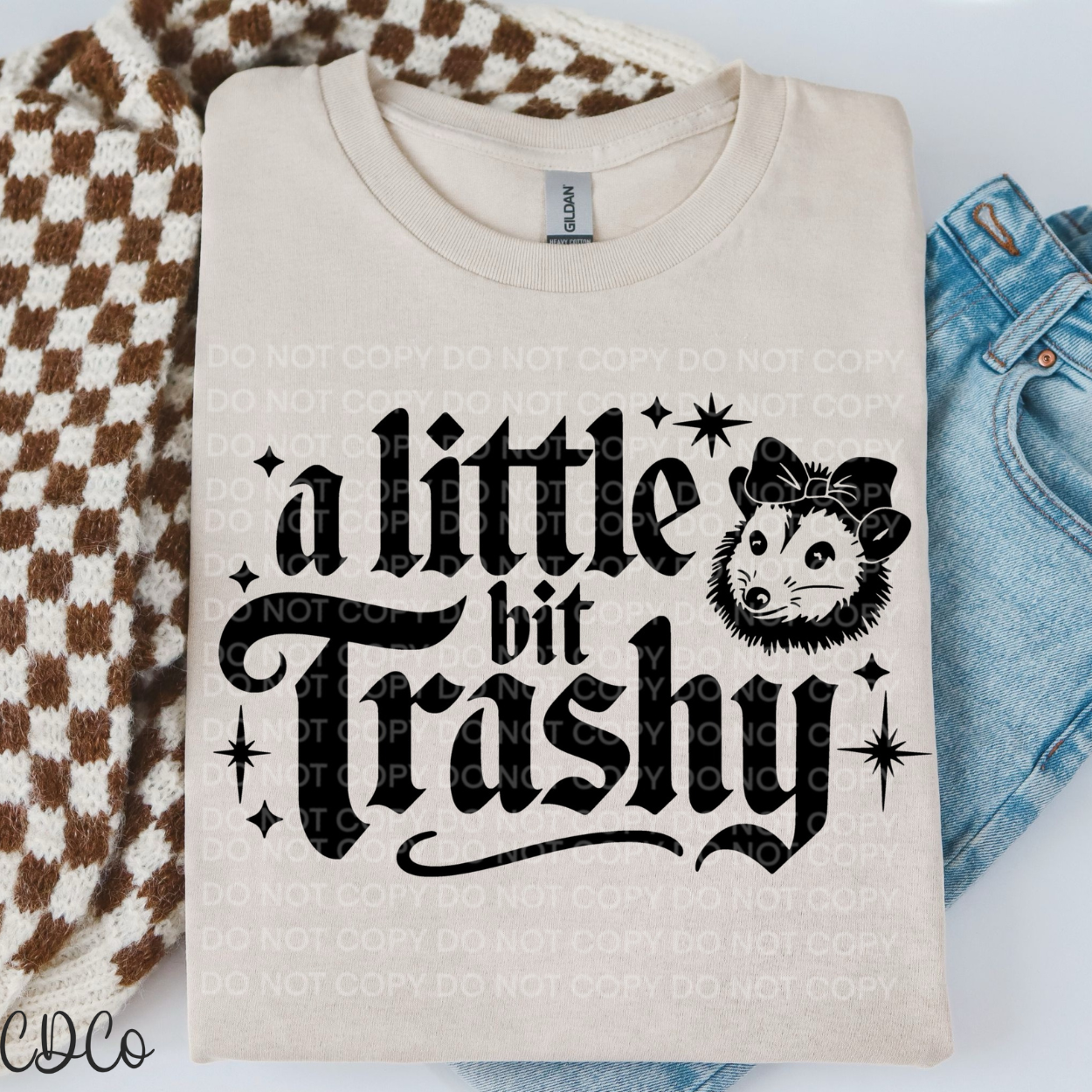 A Little Bit Trashy 4965 DTF