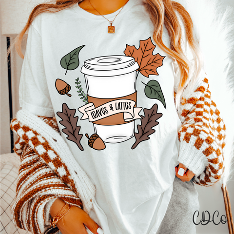 Leaves & Lattes 4980 DTF